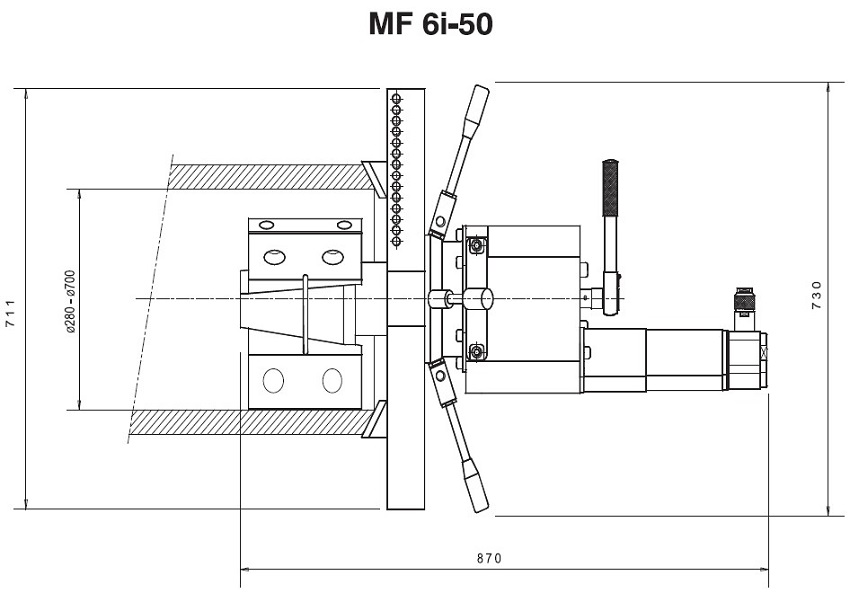 德國DWT坡口機(jī)MF6i-50